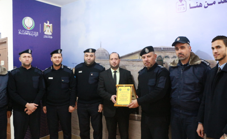 نيابة الوسطى الجزئية تستقبل مدير شرطة المحافظة الوسطى والوفد المرافق له