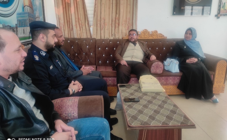 نيابة رفح الجزئية تُجري زيارة تعاونية لقيادة شرطة مرور رفح