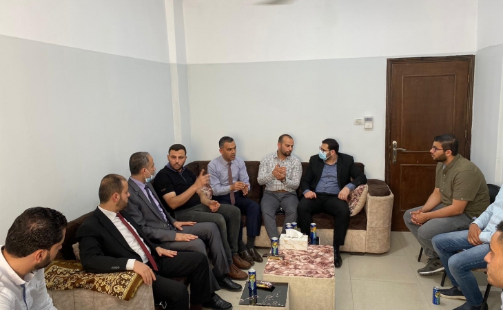 مدير  نيابة غزة الدائرة الثانية يشيد بأداء إدارة مكافحة المخدرات والقبض على كبار المروجين وتجفيف المنابع