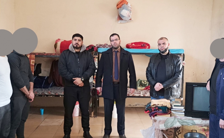 نيابة الشمال الكلية تُجري جولة على مركز التأهيل والإصلاح (سجن أبو عبيدة)