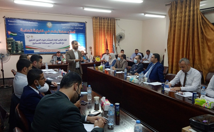 النيابة العامة بالشراكة مع المعهد العالي للقضاء تبدء التديب  ببرنامج  دبلوم قادة العدالة