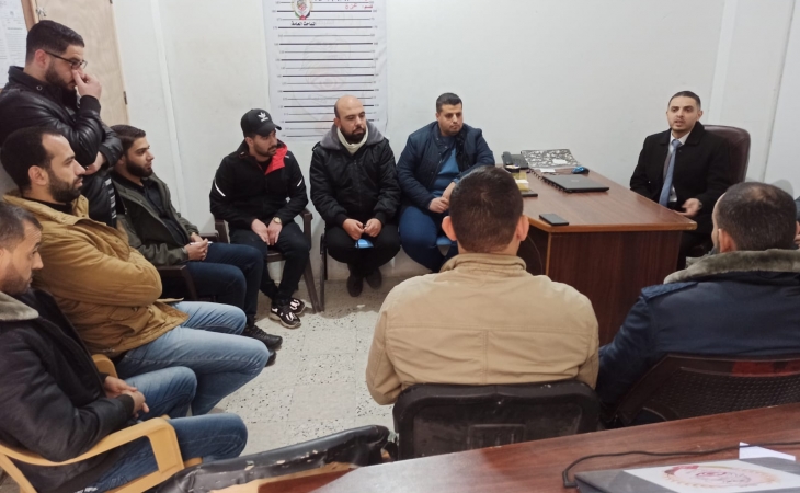 نيابة غزة الجزئية الأولى تُجري زيارة تعاونية لدائرة الجرائم الإلكترونية بمركز الرمال