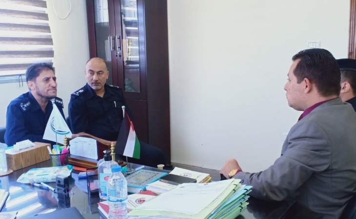 مدير نيابة مكافحة الفساد  يستقبل مدير الشرطة القضائية لتعزيز تيسير الخدمات العدلية