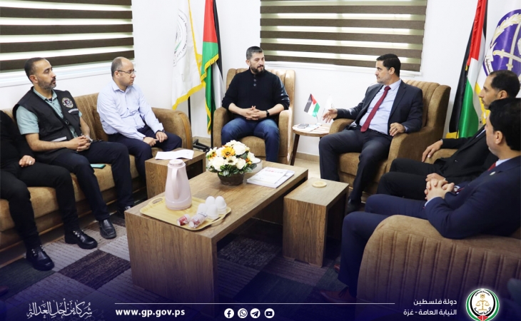 التفتيش القضائي في النيابة العامة تُجري زيارة لدائرة الأدلة الجنائية وهندسة المتفجرات