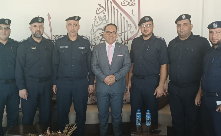 نيابة غزة الجزئية الثالثة تجتمع مع مدراء مراكز الشرطة