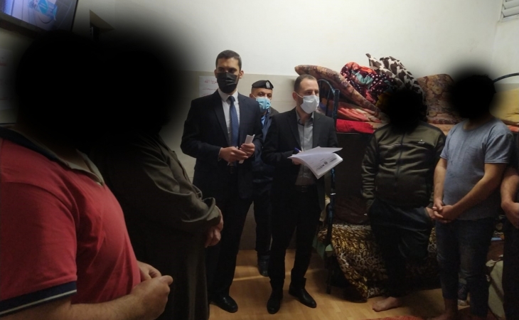 نيابة الشمال تجري جولة تفتيشية على مراكز الاصلاح والتأهيل في محافظة شمال غزة