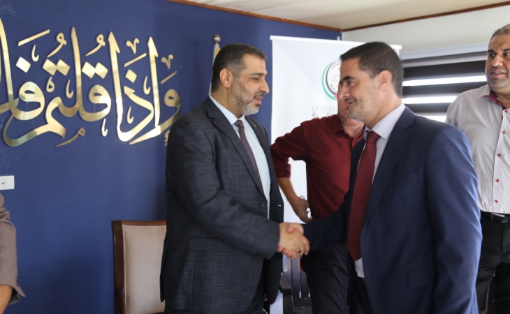 لقاء معايدة النائب العام مع أسرة النيابة العامة