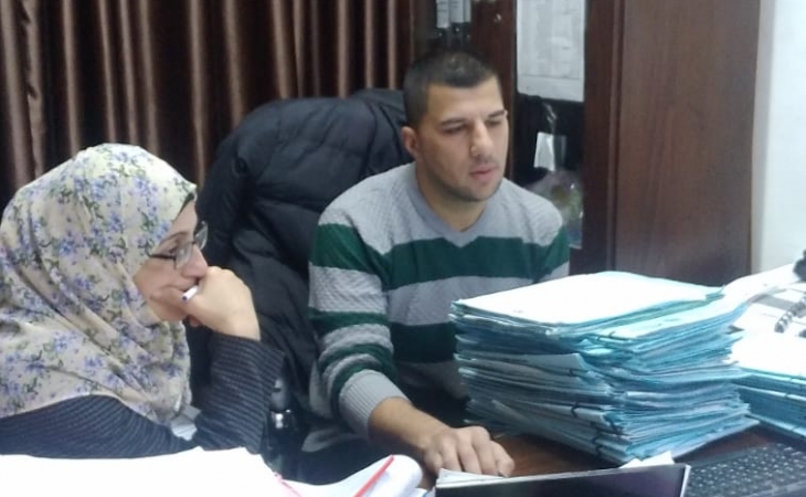 وحدة الرقابة الداخلية تُجري جولة تفقدية لقسم الأرشيف المركزي بالنيابة العامة