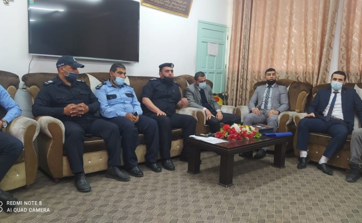استمراراً لمنهجية التطوير الفني والإداري ..نيابة غزة تمنح  شهادات تدريبية لضباط التحقيق بمركز شرطة الشجاعية عن فنون ومهارات التحقيق الجنائي