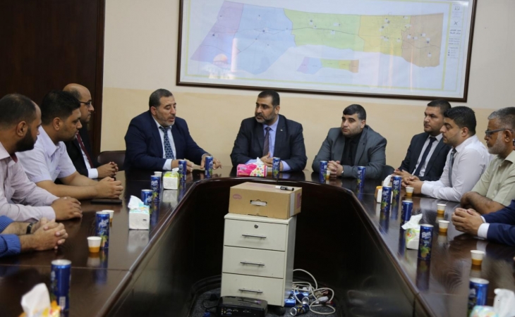 النائب العام يستقبل وفد من الكتلة الإسلامية في نقابة المحامين ويؤكد على الشراكة فى تحقيق العدالة