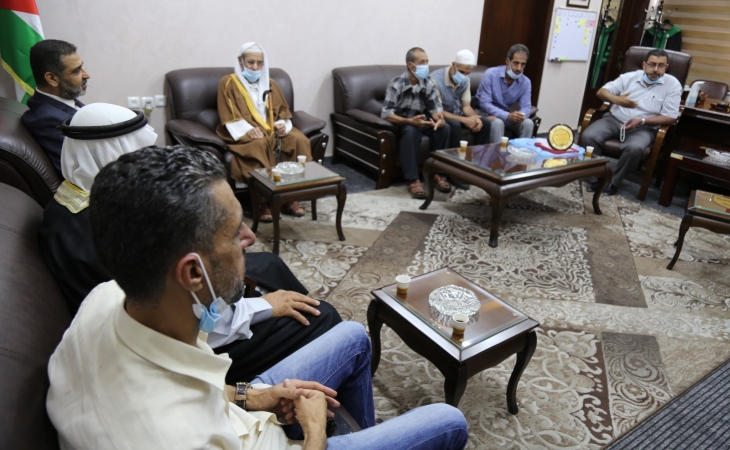 النائب العام يستقبل  ووجهاء عائلة مهاني  ويؤكد  على تجسيد اللحمة والمحافظة على الاستقرار المجتمعي
