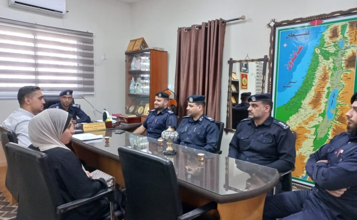 نيابة غزة الجزئية الثانية تُجري زيارة ميدانية لأقسام أرشيف مراكز غرب غزة