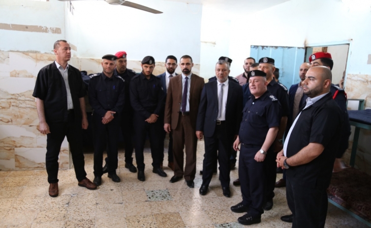 خلال زيارة لمركز شرطة جباليا النزلة..النائب العام يؤكد على الدور التكاملي بين النيابة العامة وجهات إنفاذ القانون