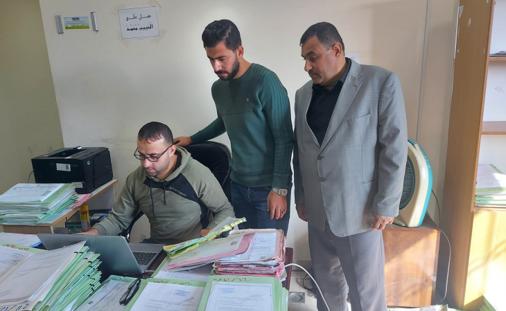نيابة تنفيذ الأحكام الجزائية تواصل جولاتها  الإشرافية على النيابات الكلية في محافظات غزة