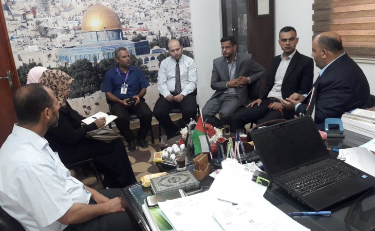 نيابتا رفح وخانيونس الكلية يؤكدان على جودة التحقيق والتدقيق وسرعة الإجراءات القانونية للملف الجزائي