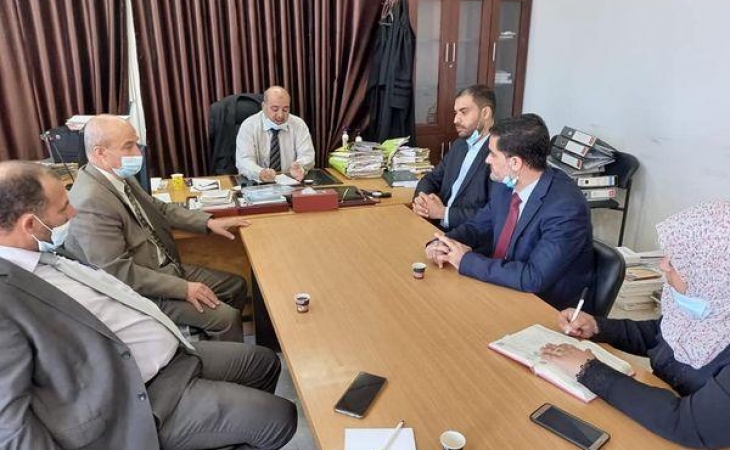 رئيس نيابة خانيونس الكلية ومحكمة بداية خانيونس يؤكدان على تعزيز ضمانات المحاكمة العادلة وسرعة إجراءات التقاضي