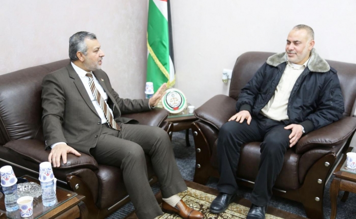 النائب العام يجتمع بوفد الإدارة العامة لهيئة التنظيم والإدارة بوزارة الداخلية لتعزيز التعاون المشترك