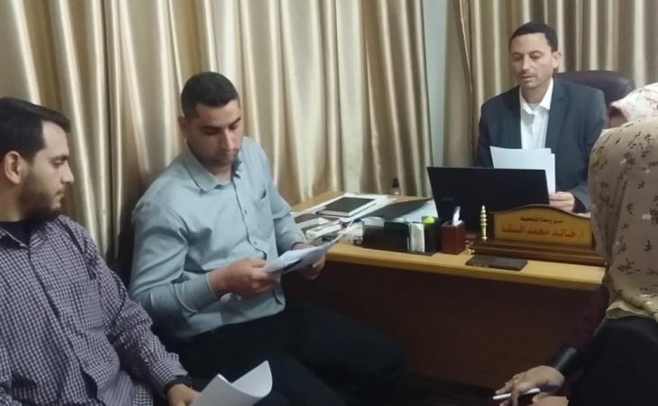 دائرة التخطيط وتطوير الأداء المؤسسي تعقد لقاءات مركزية مع النيابات والدوائر الإدارية والفنية في النيابة العامة