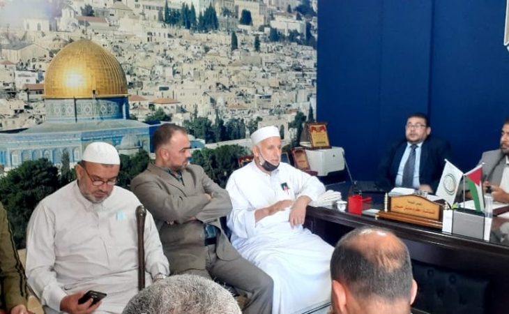 رئيس نيابة رفح الكلية  يؤكد على اهمية التعاون مع الوجهاء  في تعزيز العدالة الجنائية