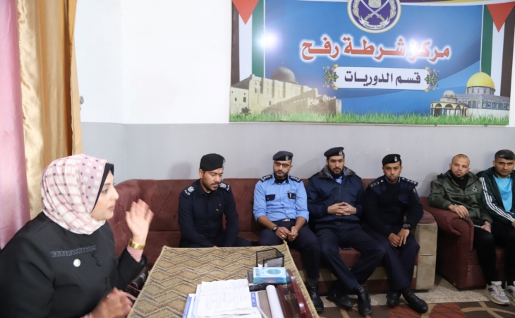 نيابة رفح الجزئية تعقد دورة تدريبية لمأموري الضبط القضائي بمحافظة رفح