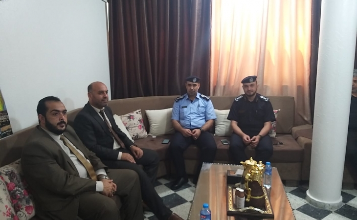 رئيس  نيابة غزة الثالثة  ومدير شرطة المحافظة يؤكدان على تعزيز التعاون الاجرائي لترسيخ العدالة وتحقيق الأمن والاستقرار المجتمعي