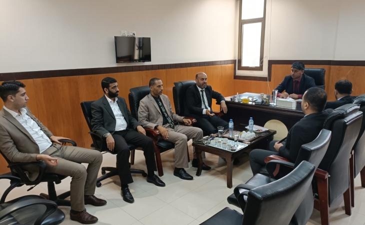 نيابة غزة الكلية تعقد اجتماعاً مع محكمة صلح غزة لبحث آليات تمتين العلاقة التشاركية