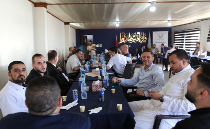 لقاء معايدة النائب العام مع أسرة النيابة العامة
