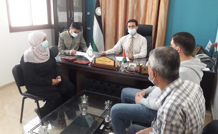 رئيس نيابة خانيونس الكلية يؤكد على جودة   تدقيق الجنايات وحسن المرافعة امام القضاء  لتحقيق الردع العام للجريمة