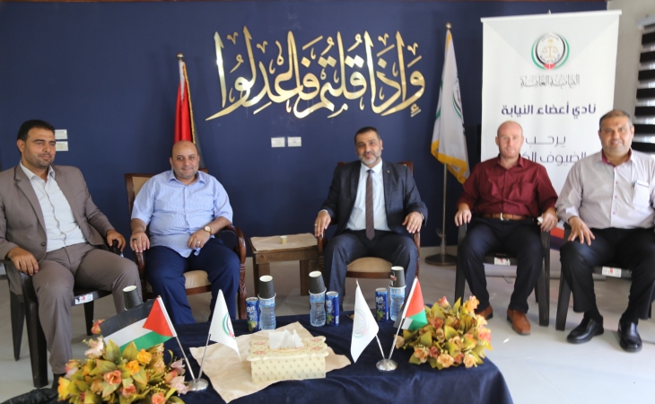 لقاء معايدة النائب العام مع أسرة النيابة العامة