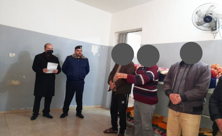 نيابة الوسطى الجزئية تُجري جولة تفتيشية على عدد من مراكز شرطة المحافظة الوسطى