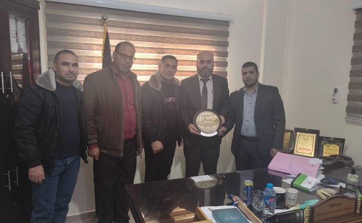 نيابة جرائم الأموال والمؤسسات تستقبل وفداً من جهاز الأمن الداخلي