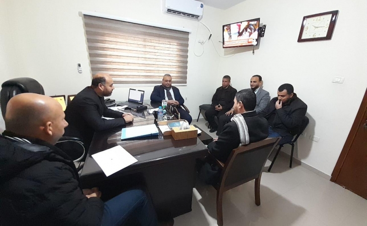 رئيس نيابة المؤسسات ومكافحة الفساد وجرائم الأموال يجتمع مع مدير عام الجمعيات ومدير مباحث المؤسسات