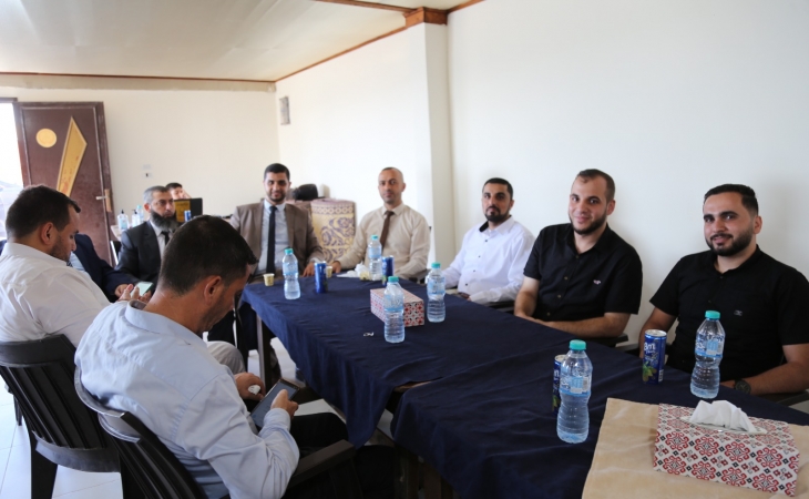 لقاء معايدة النائب العام مع أسرة النيابة العامة