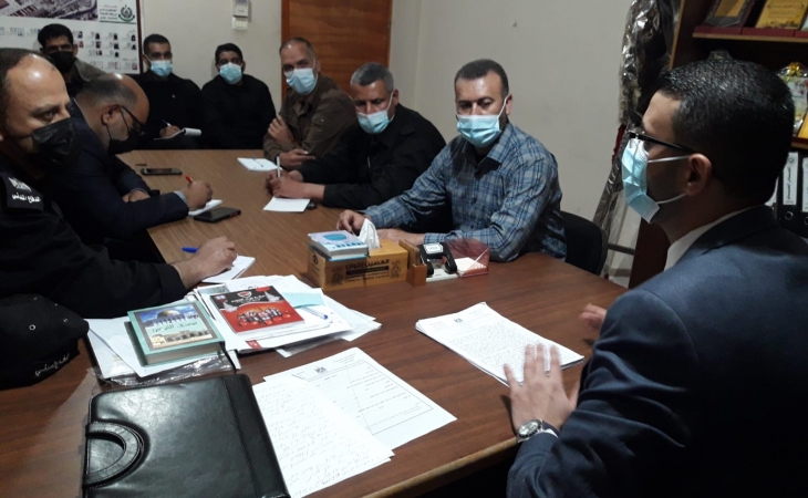 نيابة المحافظة الوسطى الجزئية تعقد لقاء تدريباً عن الضبطية القضائية  لضباط  الدفاع المدني