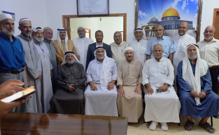 نيابة رفح الجزئية تستقبل وفداً من لجان إصلاح رفح