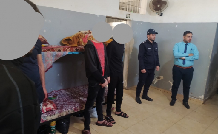 نيابة الوسطى الجزئية تُجري مناوبة على جميع المراكز الشرطية في المحافظة الوسطى في أول وثاني أيام عيد الفطر السعيد