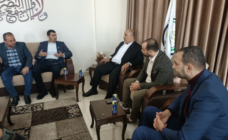نيابة غزة الكلية تعقد اجتماعاً مع الدائرة القانونية لمكافحة المخدرات لتعزيز التعاون المشترك