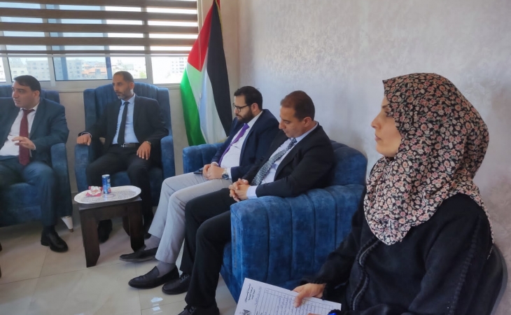 نيابة دعاوى الحكومة تعقد اجتماعاً مع الدائرة القانونية في سلطة الأراضي