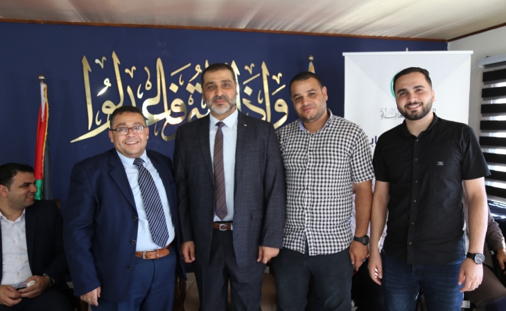لقاء معايدة النائب العام مع أسرة النيابة العامة