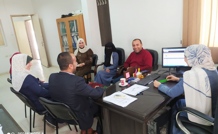 دائرَتَيْ شؤون الموظفين والحاسوب بالنيابة العامة تعقدان اجتماعاً مشتركاً مع وزارة الاتصالات وتكنولوجيا المعلومات