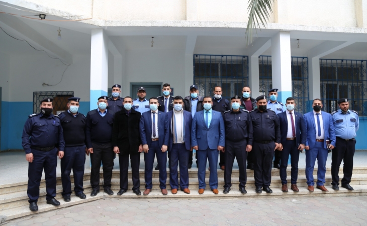 خلال زيارته لمركز شرطةالشجاعية...النائب العام: الزيارات التفقدية للمراكز الشرطية تسهم بتوحيد عمل منظومة العدالة الجنائية من اجل الأمن والاستقرار