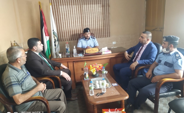 نيابة خانيونس الجزئية ومدير مرور خانيونس يؤكدان على ضرورة سلامة الإجراءات وتجويد إدارة الملف الجزائي