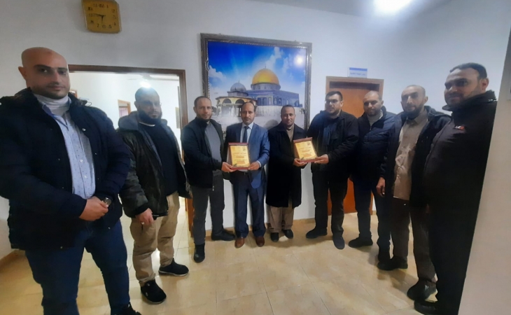 نيابتَا رفح الكلية والجزئية تستقبلان وفداً من لجنة التنسيق المركزي لحركة الجهاد الإسلامي