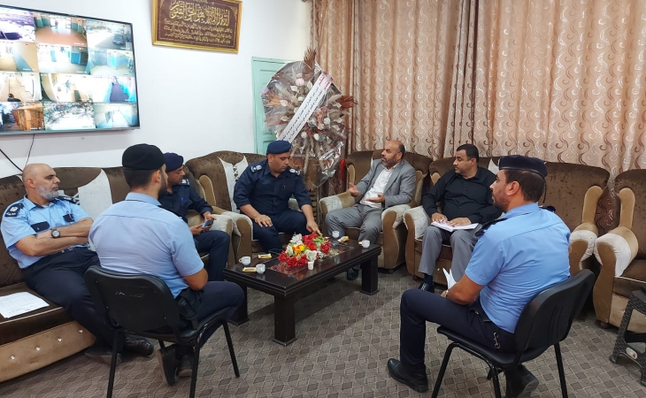 رئيس نيابة غزة الجزئية الثالثة يؤكد على ضرورة استمرار العمل بروح الفريق في حمل رسالة العدالة السامية