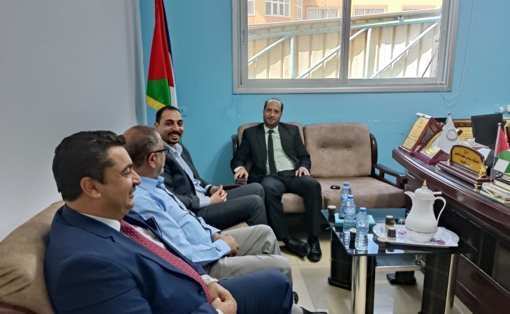 نيابة الوسطى الجزئية تستقبل وفداً من الهيئة المستقلة ومؤسسة الضمير لحقوق الإنسان