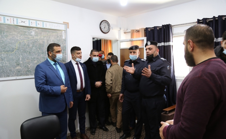 خلال زيارته لمركز شرطةالشجاعية...النائب العام: الزيارات التفقدية للمراكز الشرطية تسهم بتوحيد عمل منظومة العدالة الجنائية من اجل الأمن والاستقرار