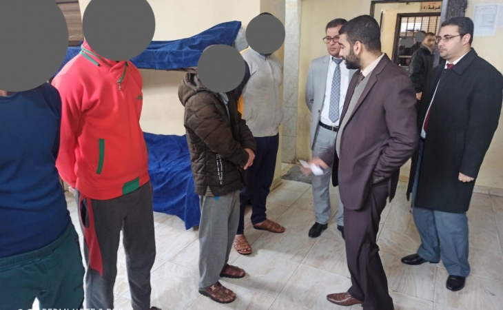  نيابة الوسطى الكلية تُجري زيارة تفقدية لسجن الوسطى المركزي