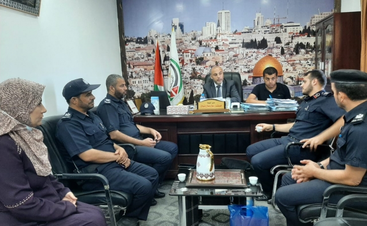 مدير نيابة الوسطي يؤكد على دور شرطة المرور في حماية أمن المجتمع