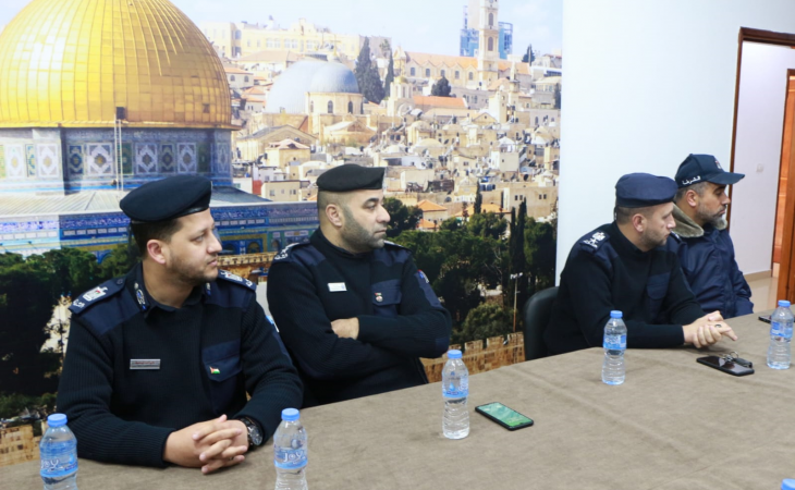 نيابة الوسطى الجزئية تستقبل مدير شرطة المحافظة الوسطى والوفد المرافق له