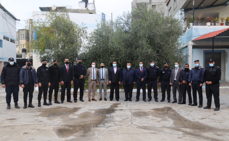 خلال زيارته لشرطة معسكر جباليا...النائب العام: نهدف من الزيارات التفقدية للمراكز الشرطية تعزيز تضافر الجهود في بسط الأمن وتحقيق العدالة وإرساء سيادة القانون